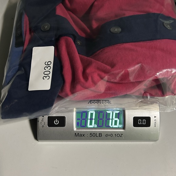 Greyson Shirt Mens Extra Large Pink Pima Cotton Stretch Golf Polo - Picture 9 of 9